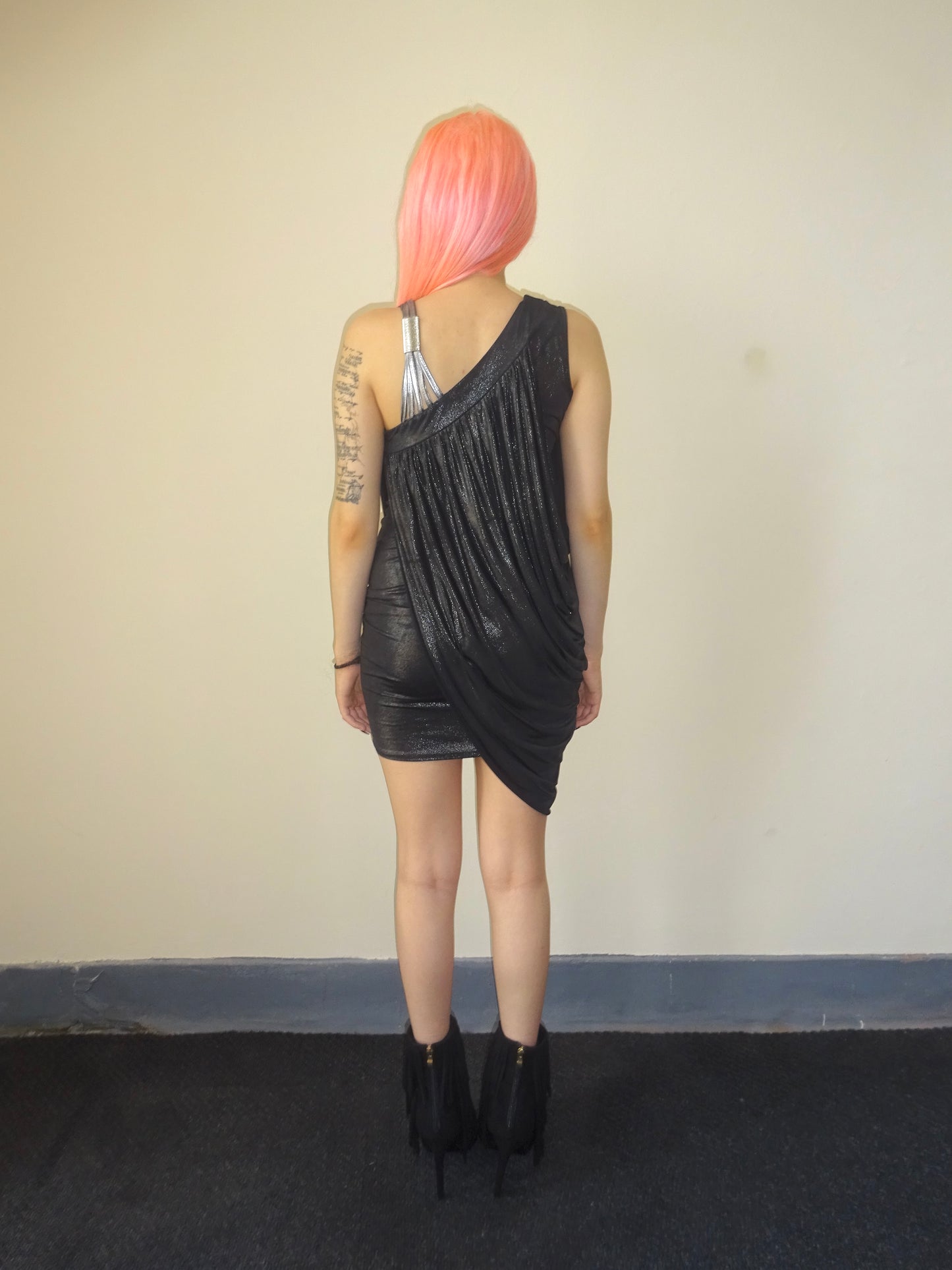 Drape Shimmer Dress