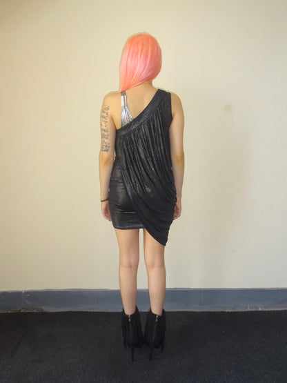 Drape Shimmer Dress