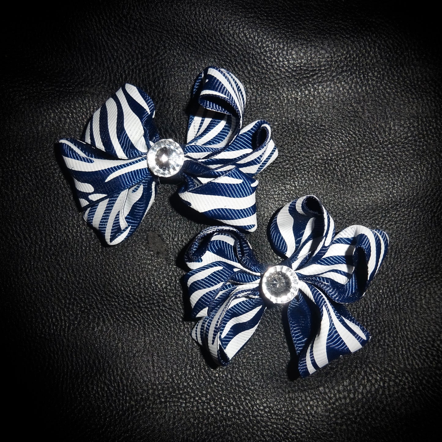 Diamante Zebra Clip