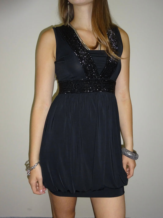 Glitter Detail Dress