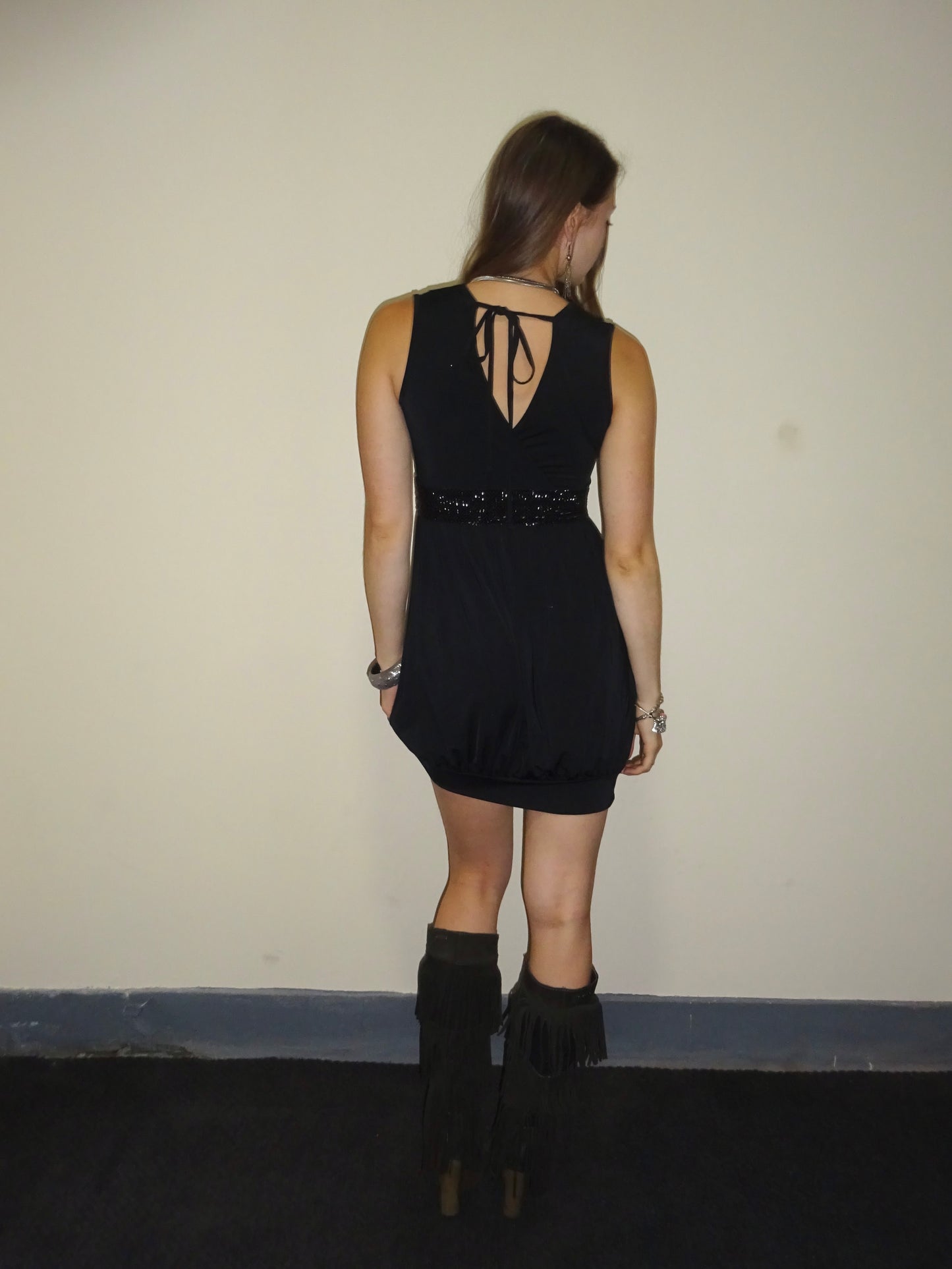 Glitter Detail Dress